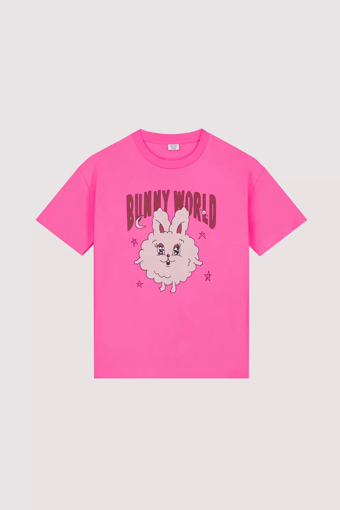meisjes t-shirt roze call me frankie bunny ganni