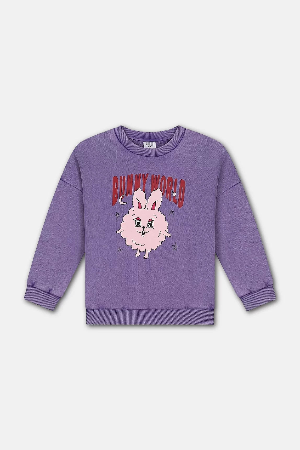 call me frankie trui konijn paars van katoen