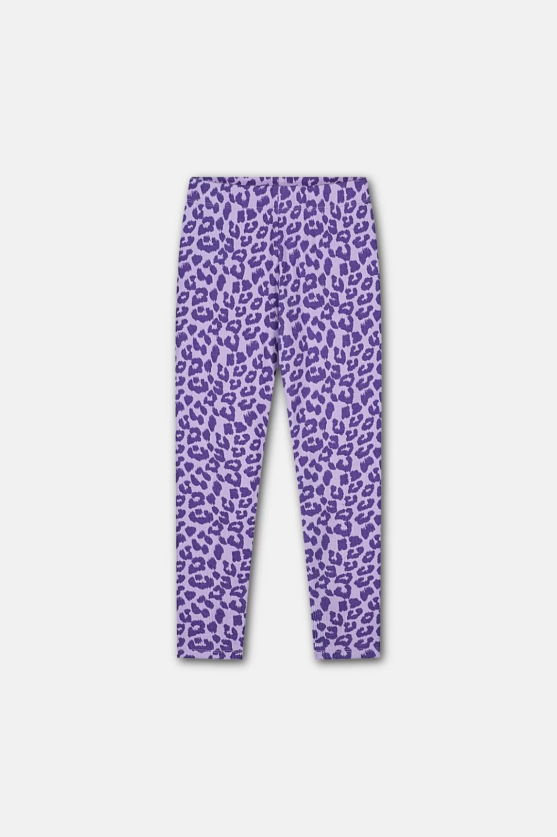 Daily Brat Leopard Legging Paars
