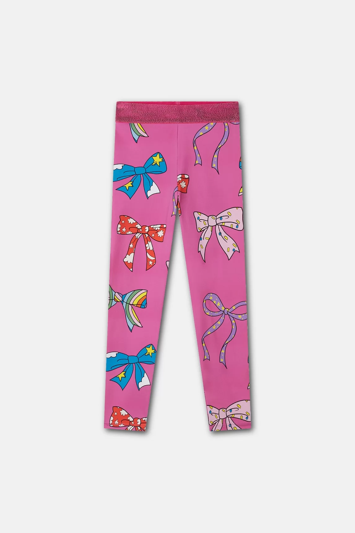 Meisjes legging Roze Strikken